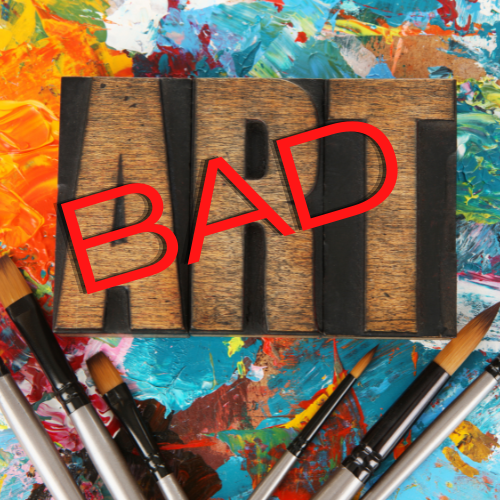 Logo with "Bad Art"