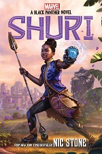 Book cover for Shuri by Nic Stone